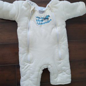 Baby merlin magic sleep suit  small